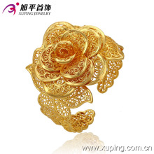 New Xuping 24k Gold Elegant Big Flower Bangle